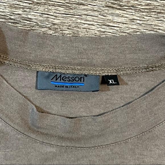 Messori Men  Sweatshirt Top Size  XL Italy - Picture 6 of 9